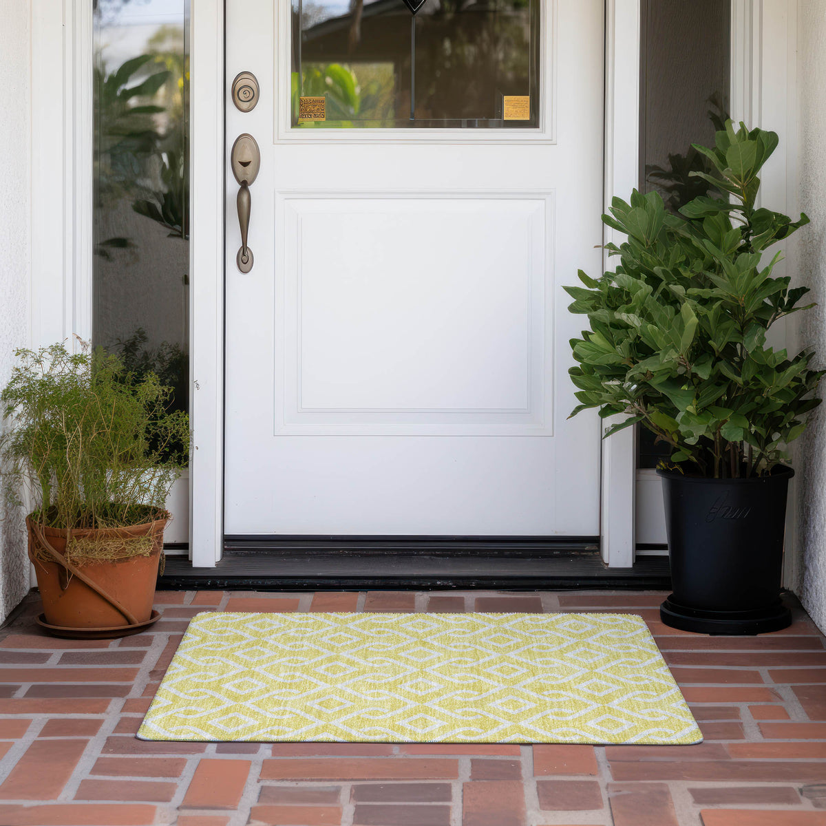 Addison Chantille ACN621 Yellow Rug