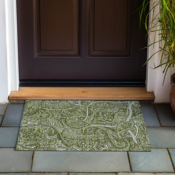 Addison Chantille ACN623 Green Rug