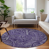addison chantille acn623 purple rug
