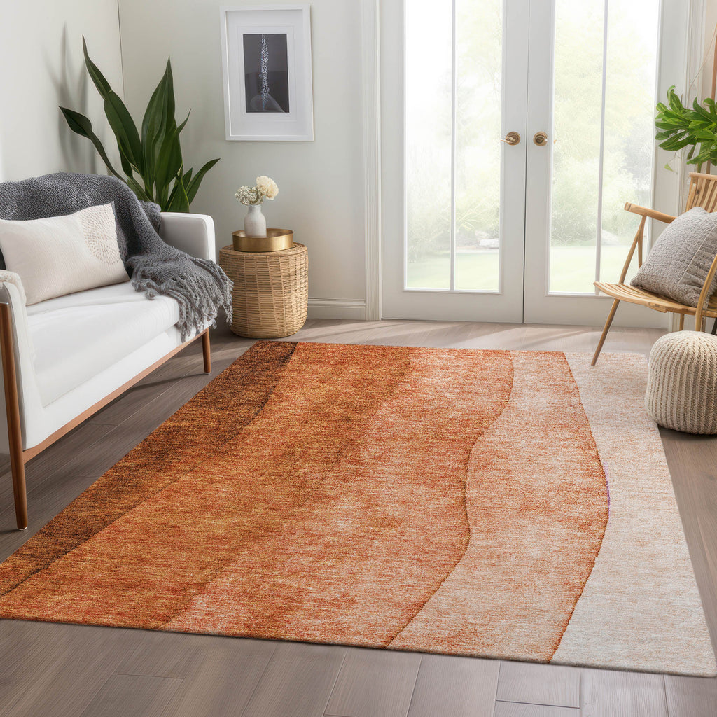 addison chantille acn625 paprika rug