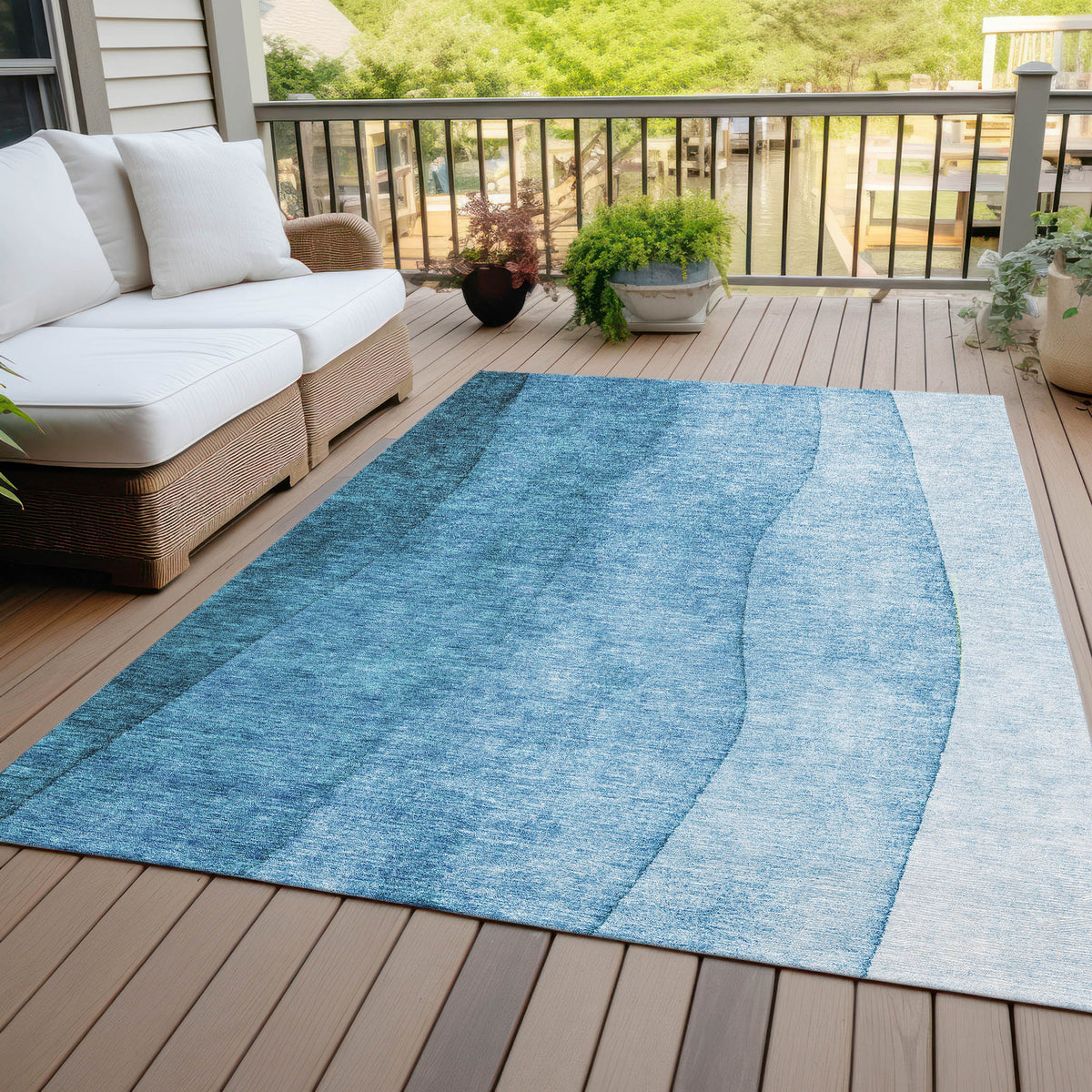 Addison Chantille ACN625 Teal Rug