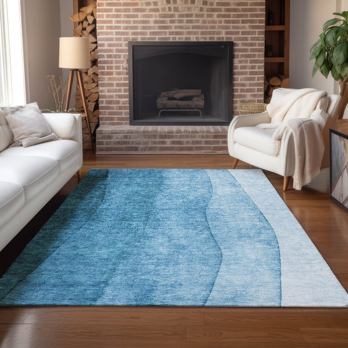 addison chantille acn625 teal rug