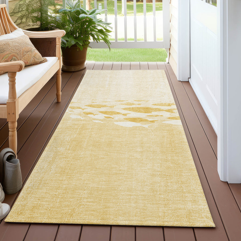 addison chantille acn627 gold rug