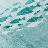 addison chantille acn627 teal rug
