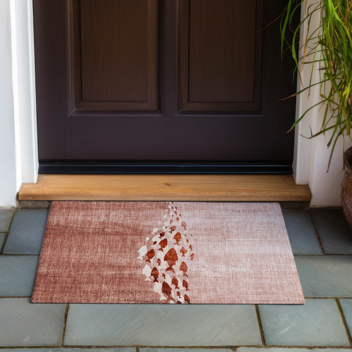 Addison Chantille ACN627 Terracotta Rug