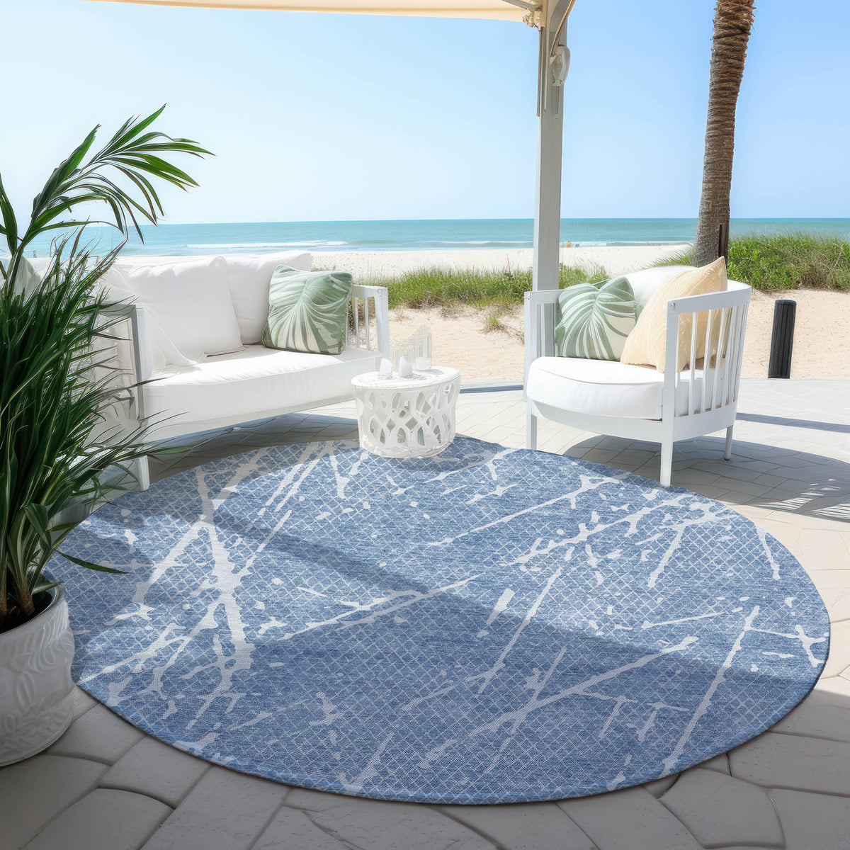 Addison Chantille ACN628 Blue Rug