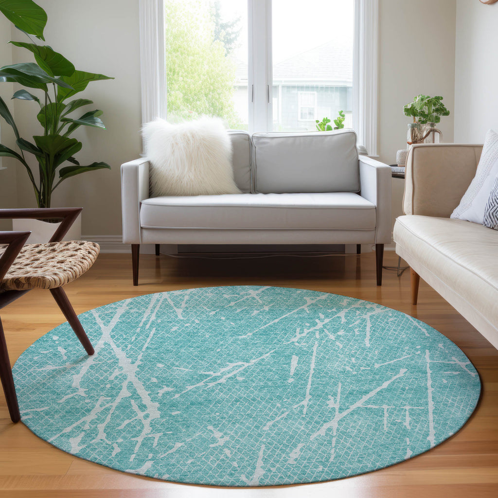 addison chantille acn628 teal rug