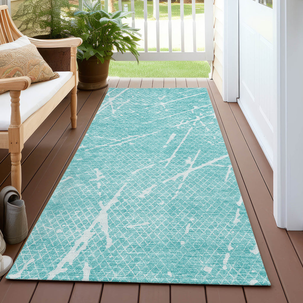addison chantille acn628 teal rug