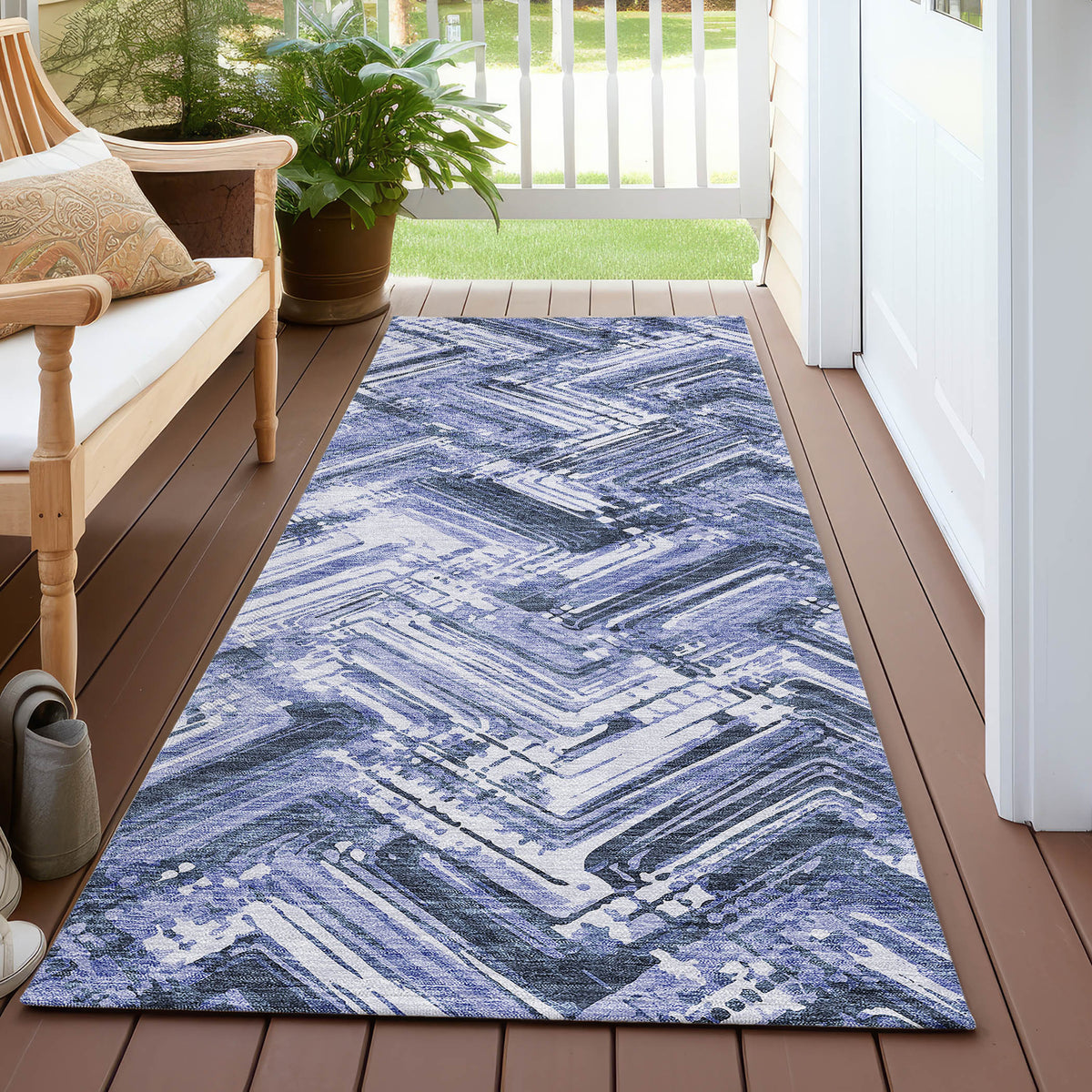 Addison Chantille ACN630 Blue Rug