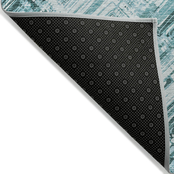 addison chantille acn630 teal rug