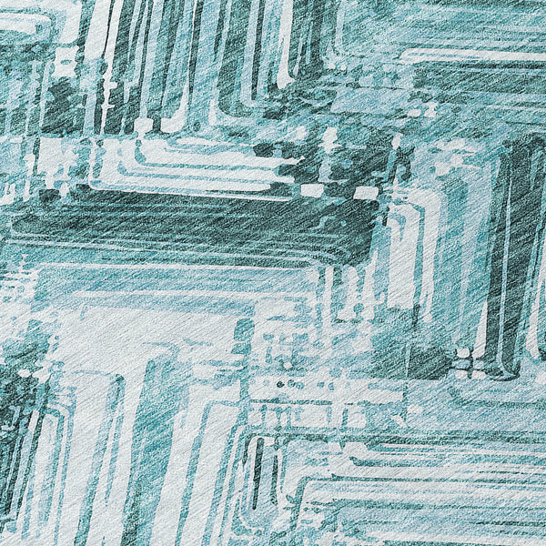 addison chantille acn630 teal rug