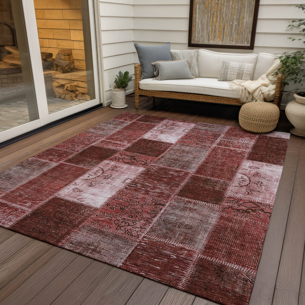 addison chantille acn631 burgundy rug