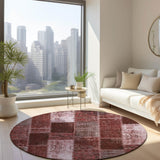 addison chantille acn631 burgundy rug