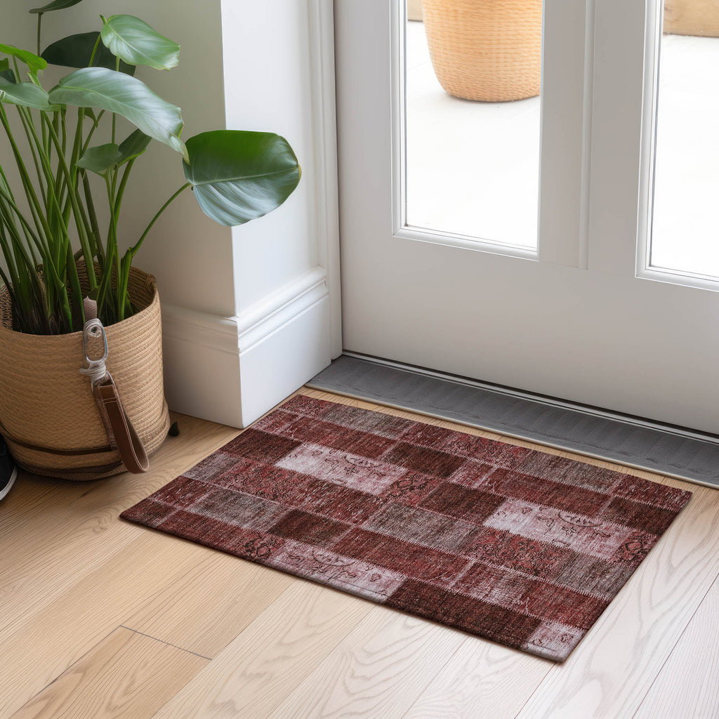 addison chantille acn631 burgundy rug