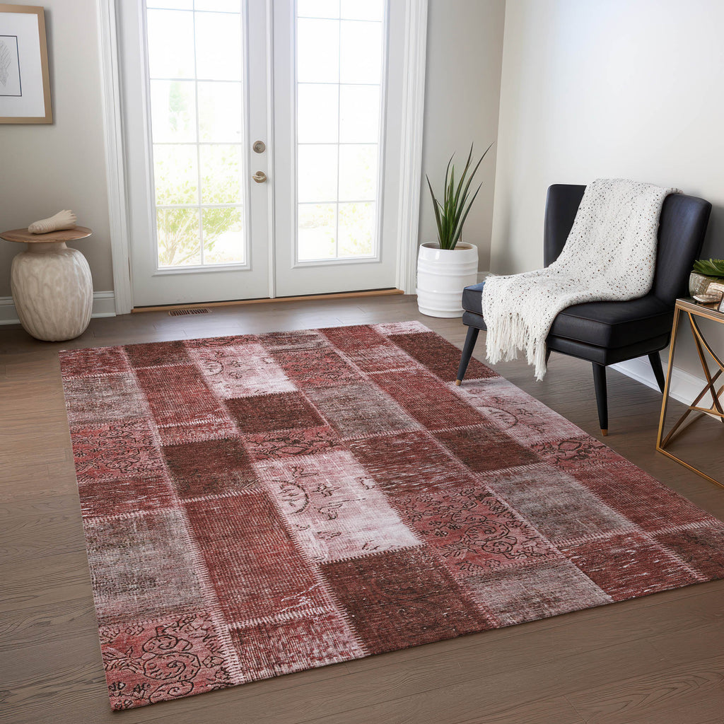addison chantille acn631 burgundy rug