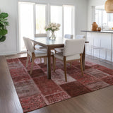 Addison Chantille ACN631 Burgundy Rug