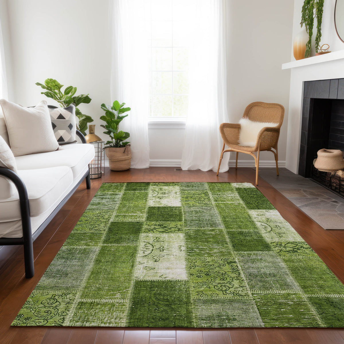 Addison Chantille ACN631 Olive Rug
