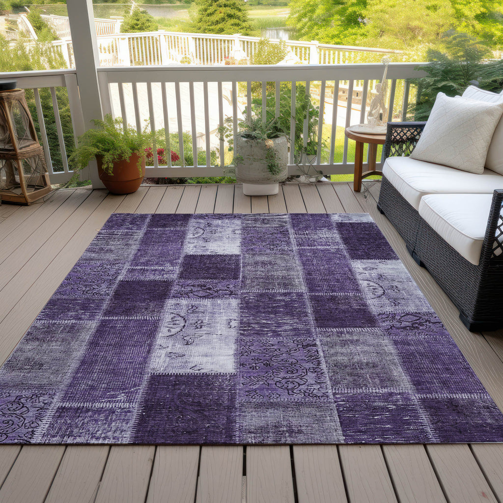addison chantille acn631 purple rug