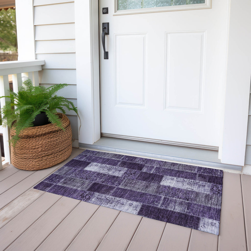 addison chantille acn631 purple rug