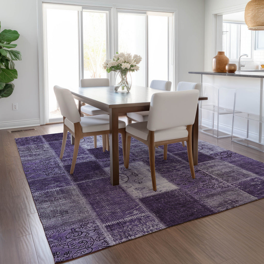 addison chantille acn631 purple rug