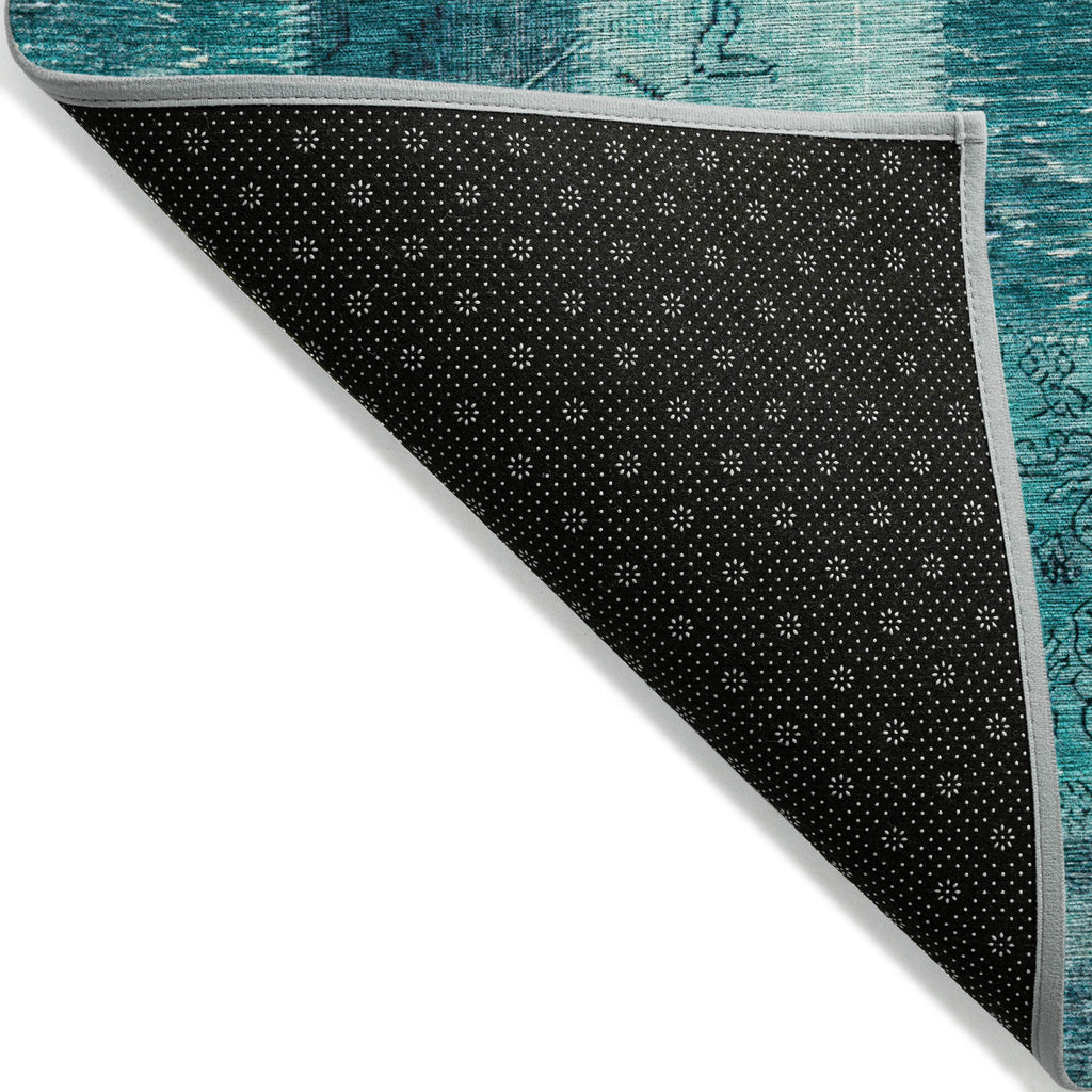addison chantille acn631 teal rug