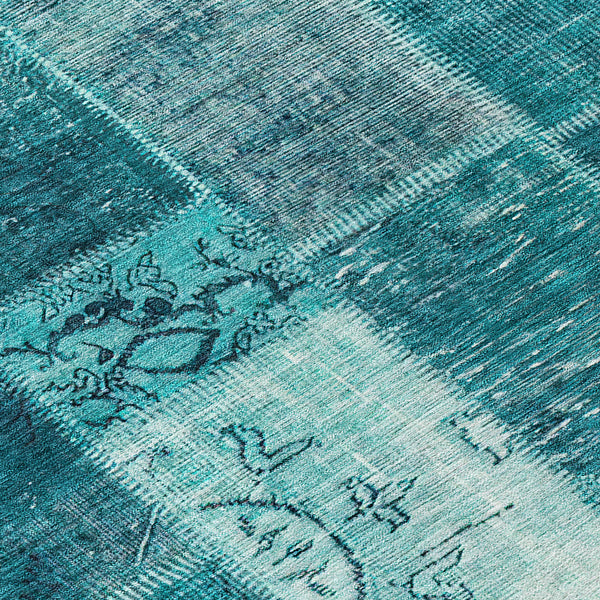 addison chantille acn631 teal rug