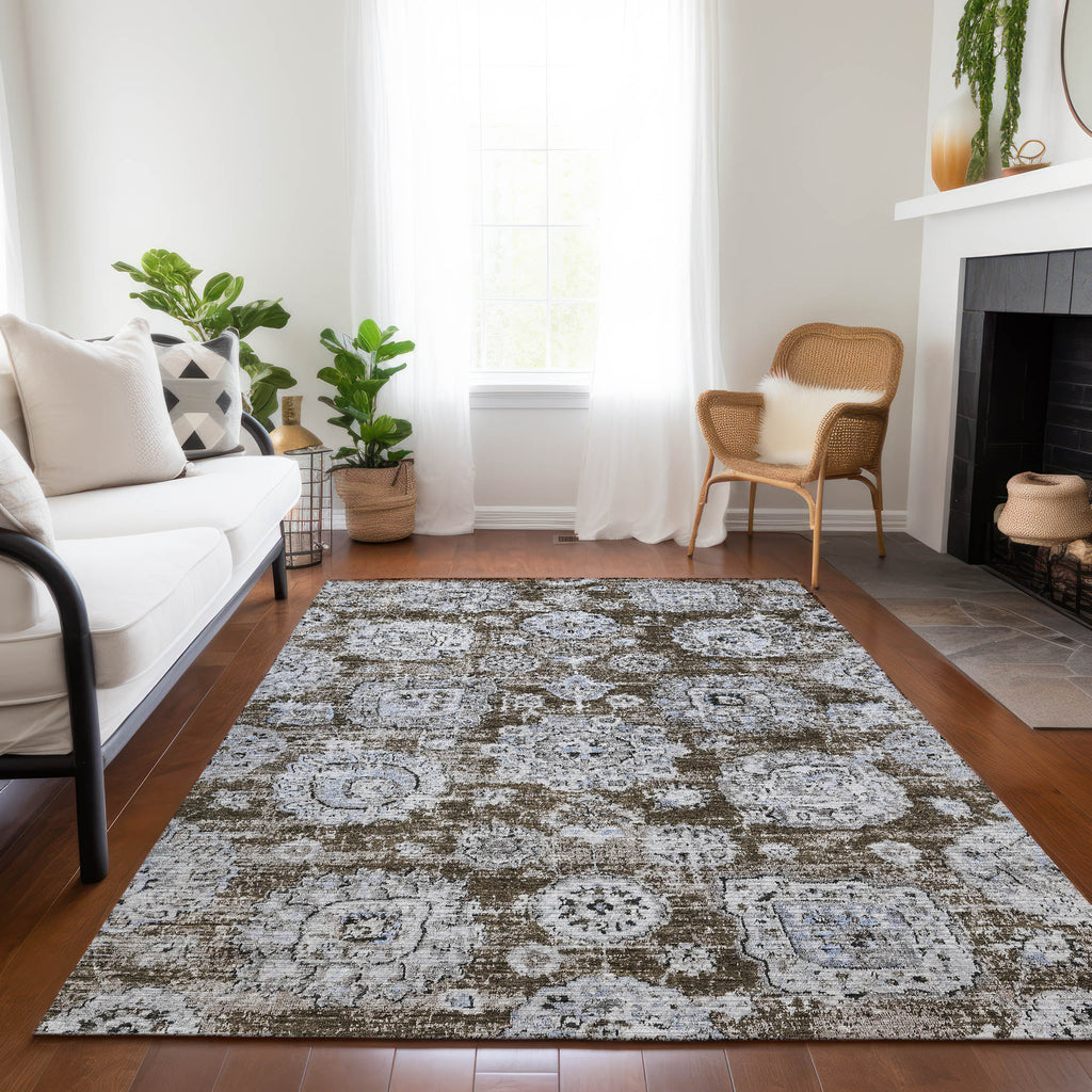 addison chantille acn634 chocolate rug