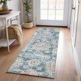 addison chantille acn634 teal rug