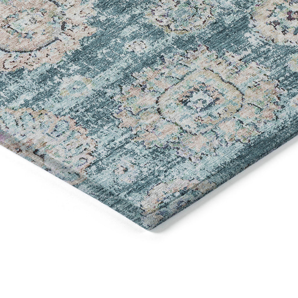 addison chantille acn634 teal rug