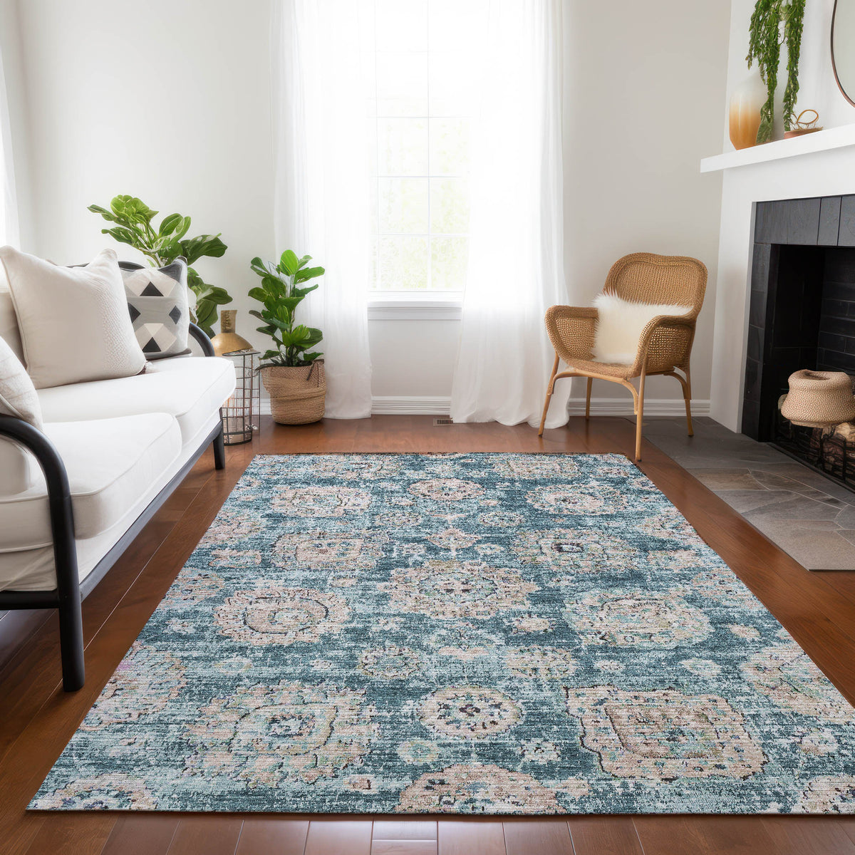 Addison Chantille ACN634 Teal Rug