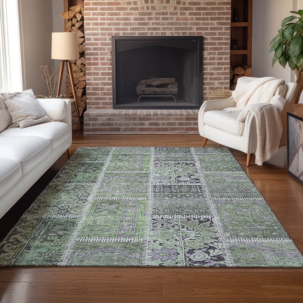 addison chantille acn635 green rug