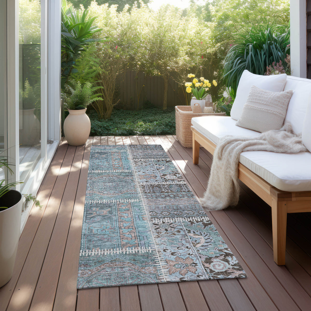 Addison Chantille ACN635 Teal Rug