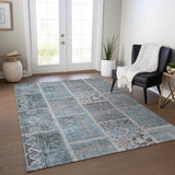 addison chantille acn635 teal rug