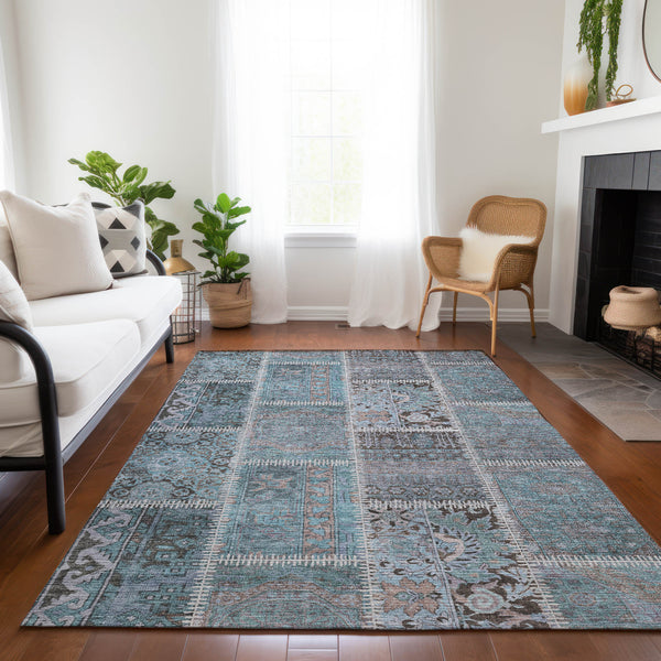 Addison Chantille ACN635 Teal Rug