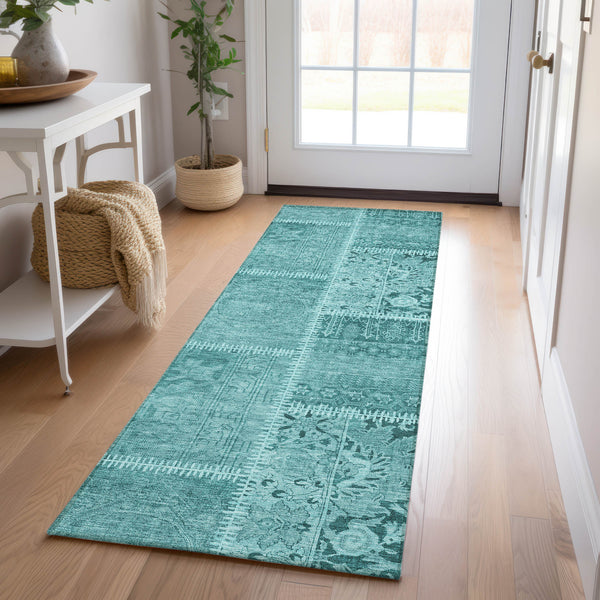 addison chantille acn635 turquoise rug