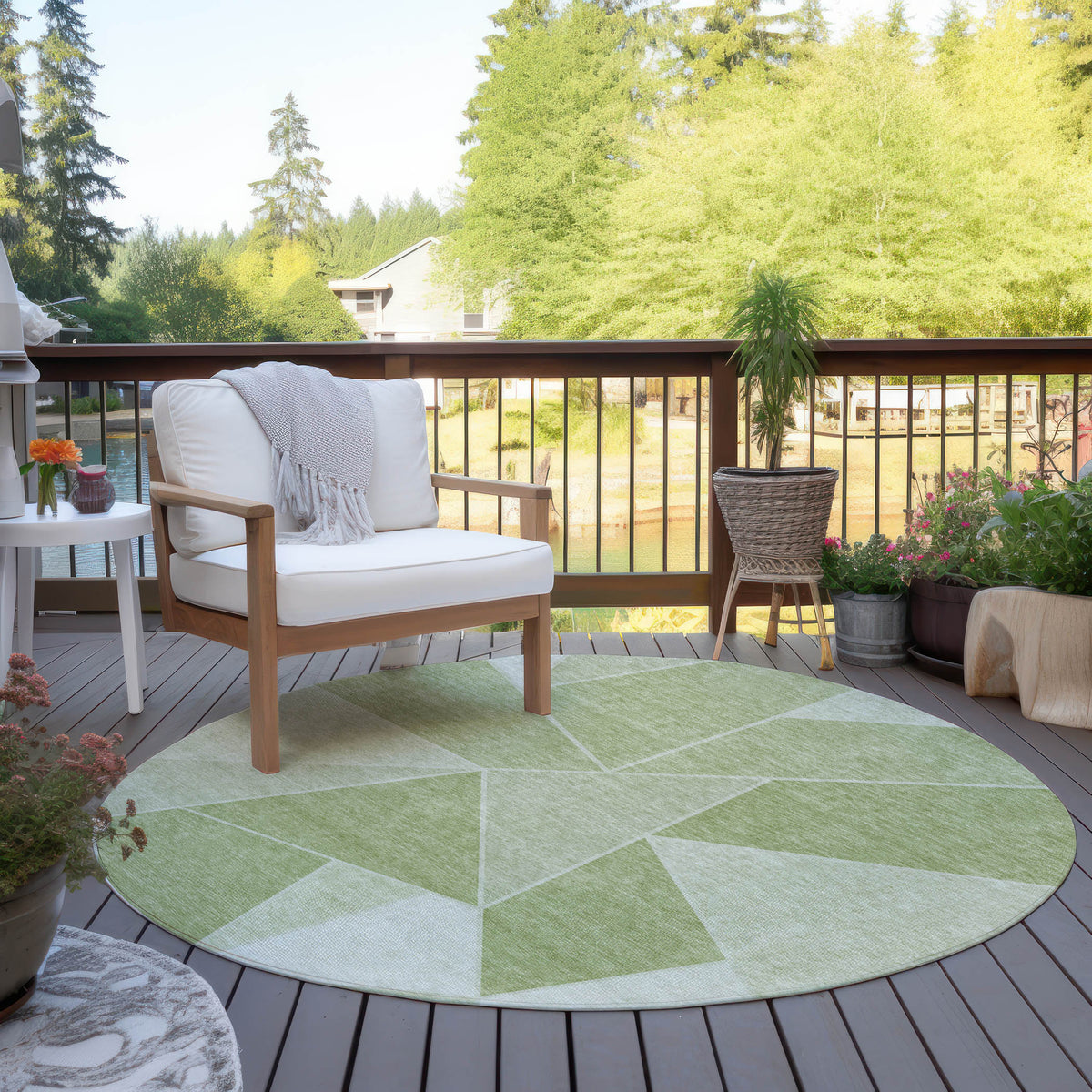 Addison Chantille ACN636 Aloe Rug