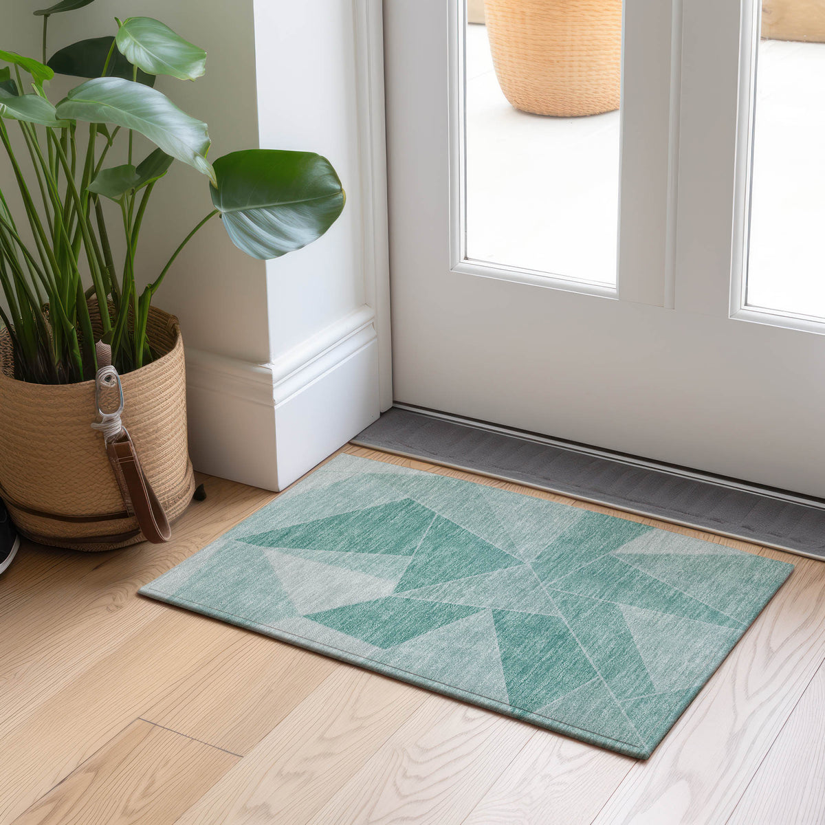 addison chantille acn636 teal rug