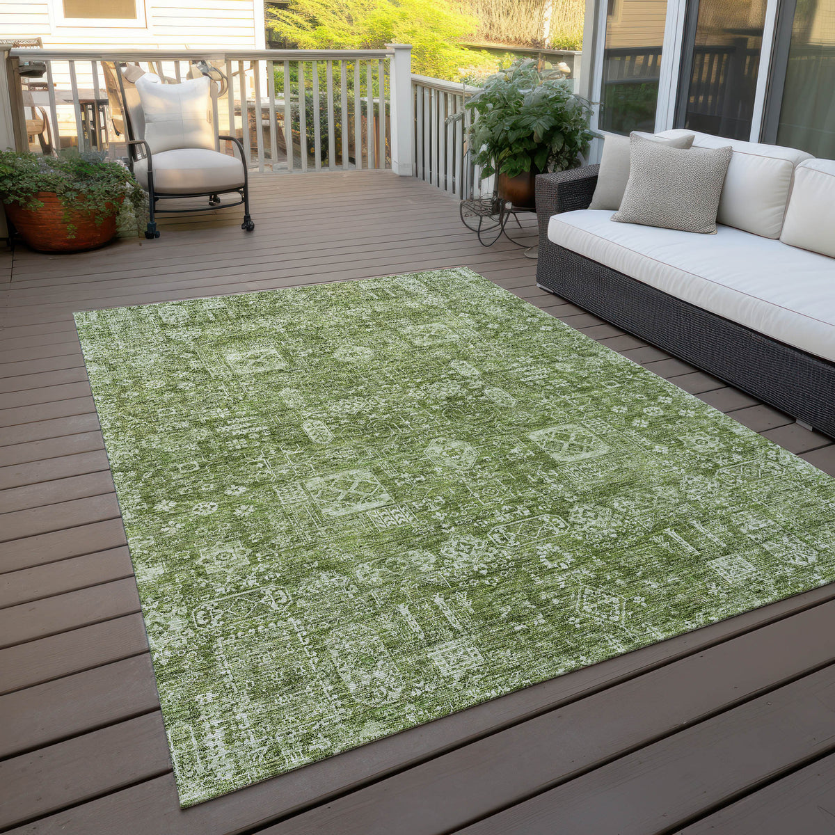 Addison Chantille ACN637 Aloe Rug