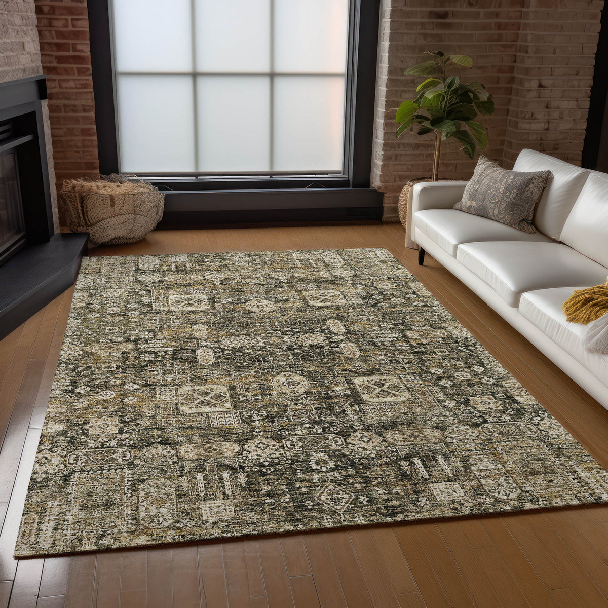 Addison Chantille ACN637 Coffee Rug