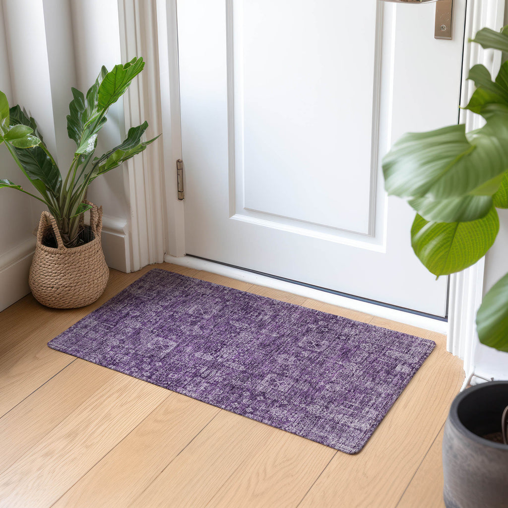 addison chantille acn637 purple rug