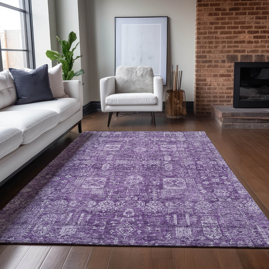addison chantille acn637 purple rug