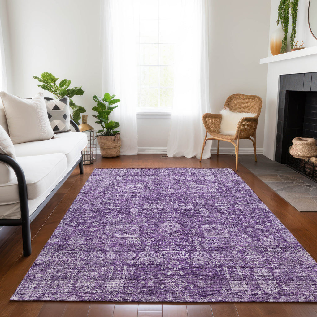 addison chantille acn637 purple rug