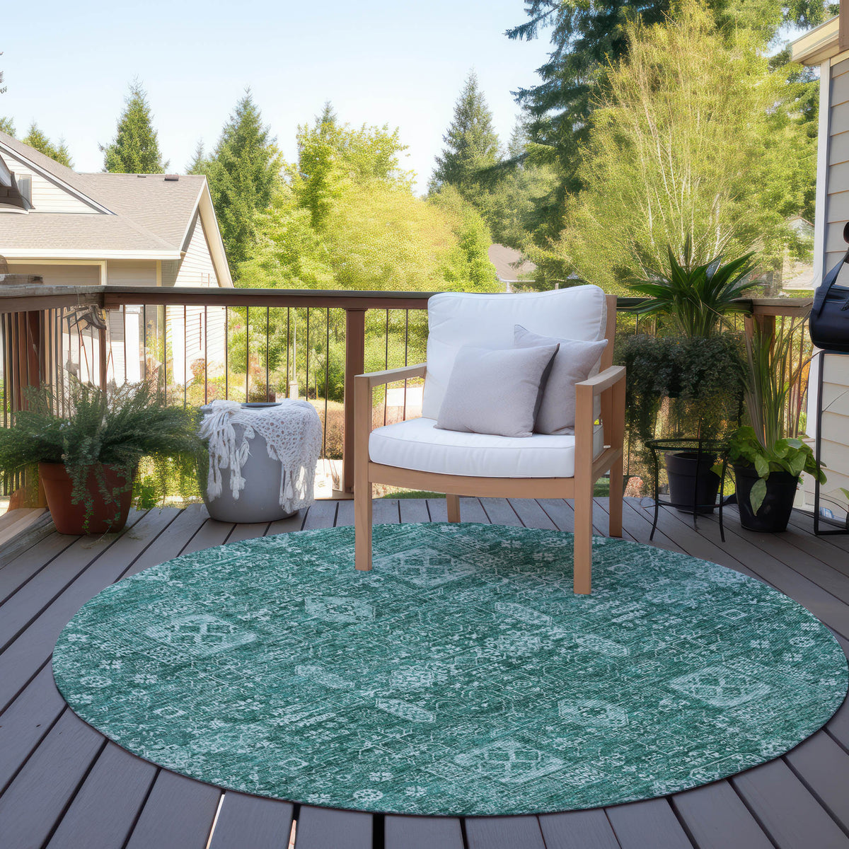 Addison Chantille ACN637 Teal Rug