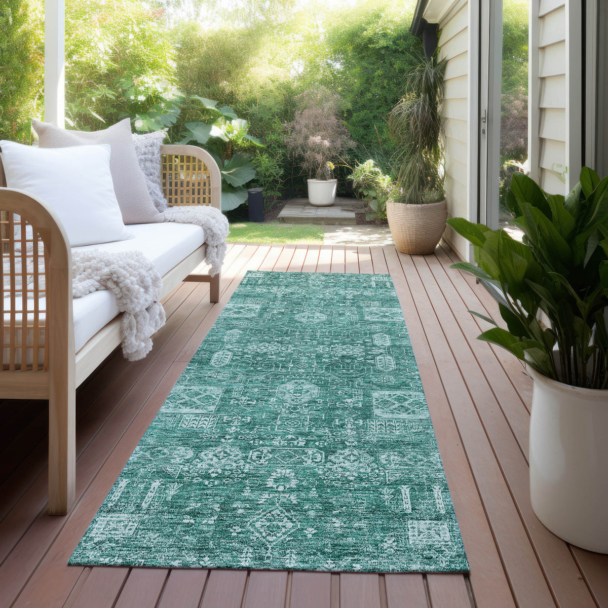Addison Chantille ACN637 Teal Rug