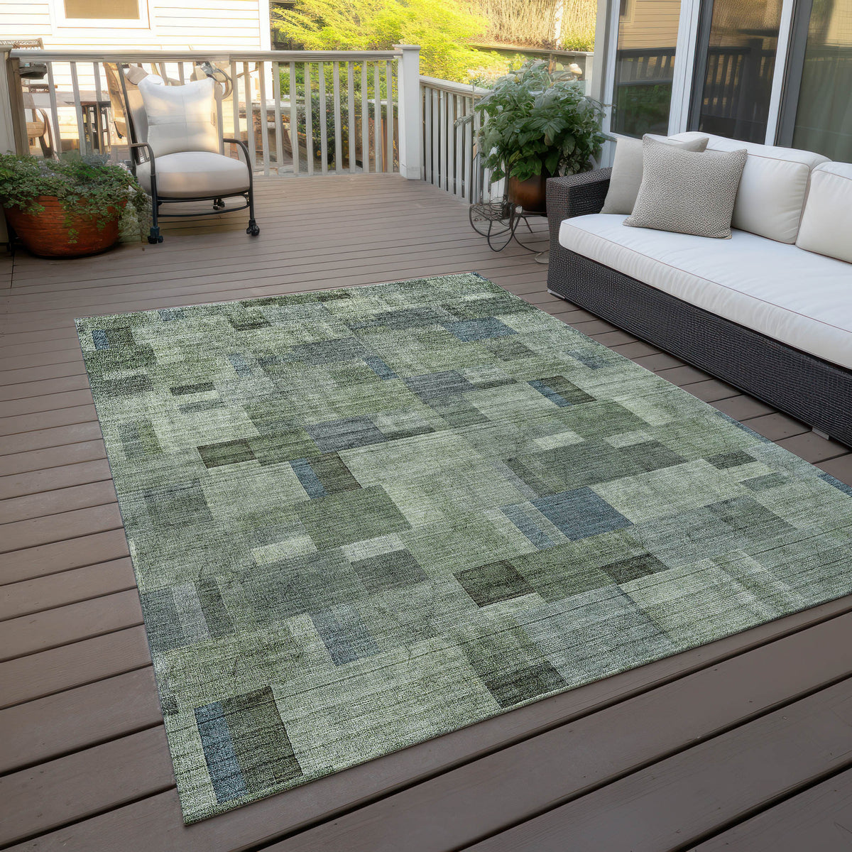 Addison Chantille ACN639 Green Rug