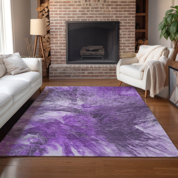 addison chantille acn641 purple rug