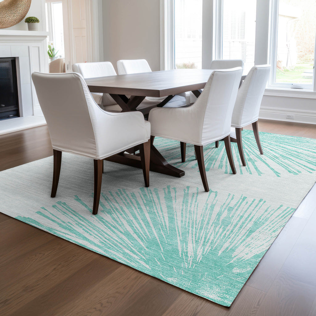 addison chantille acn642 teal rug