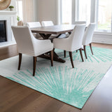 addison chantille acn642 teal rug