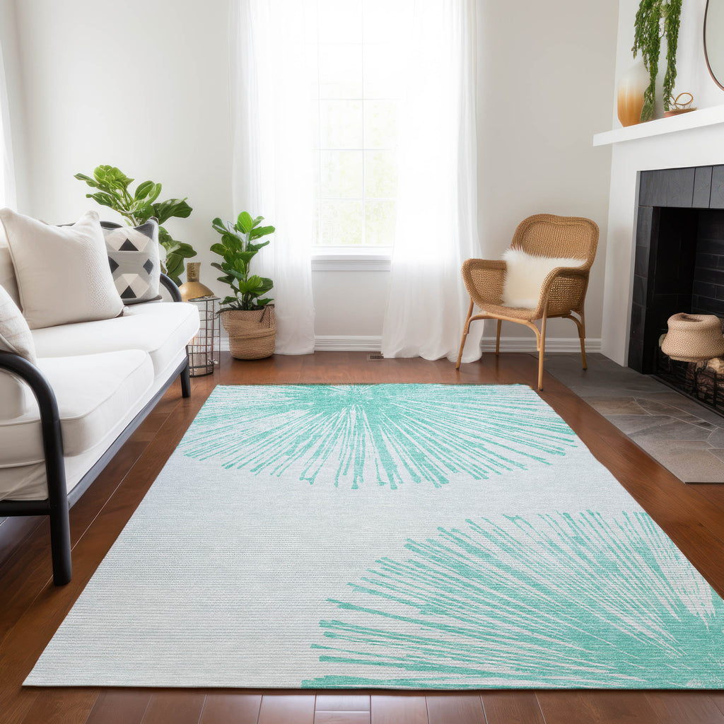 addison chantille acn642 teal rug