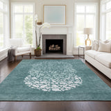 addison chantille acn643 teal rug